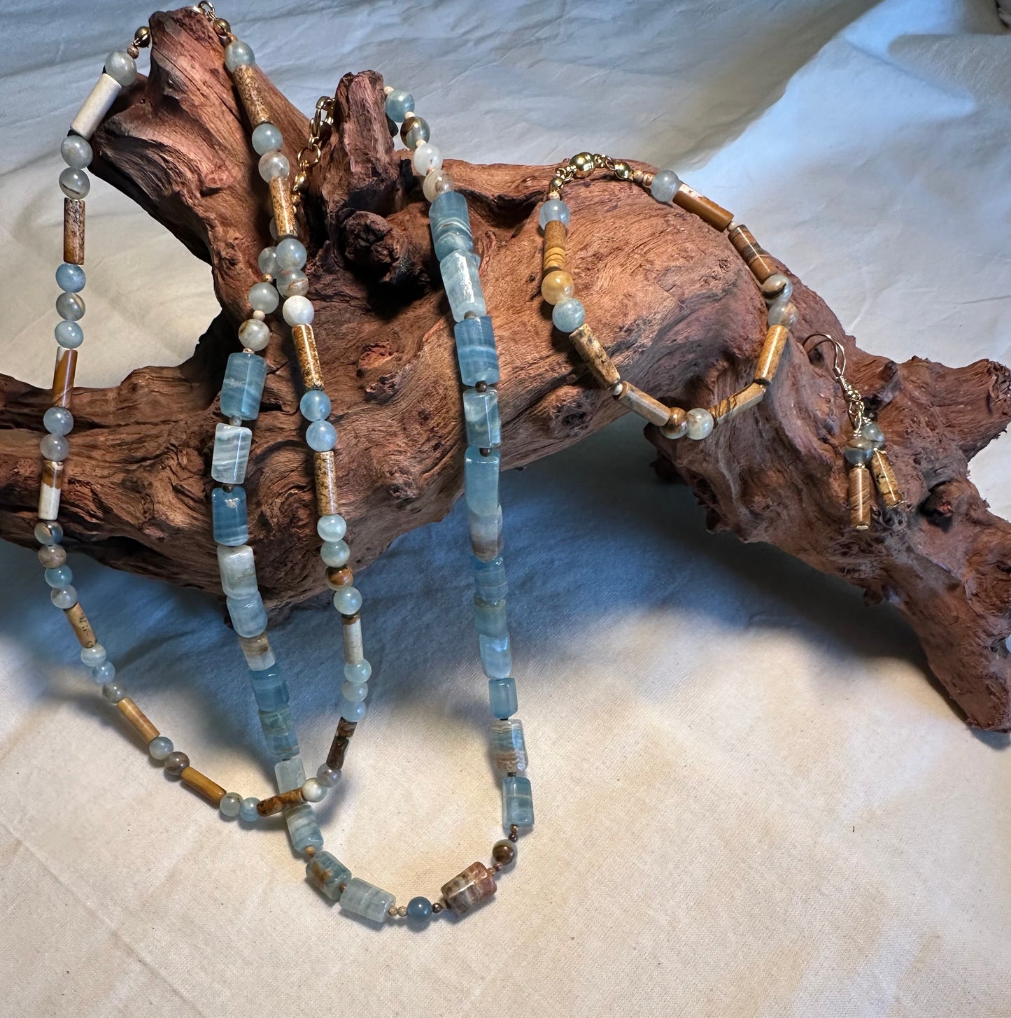 Stillwater Strand Channel Necklace