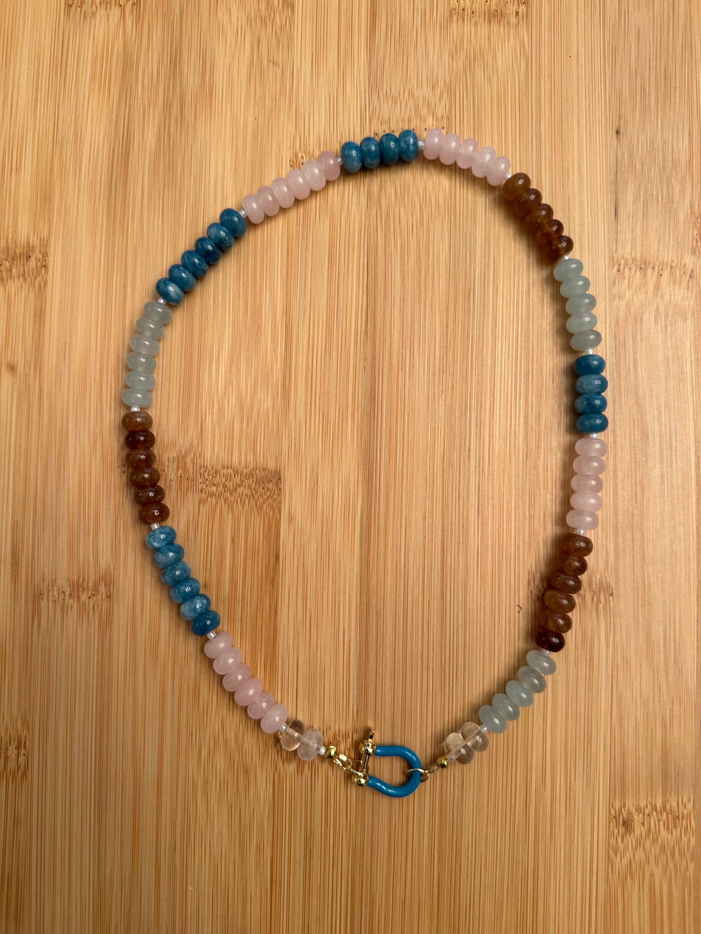 Cozy Sweater Beaded Necklace