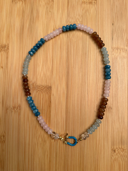 Cozy Sweater Beaded Necklace