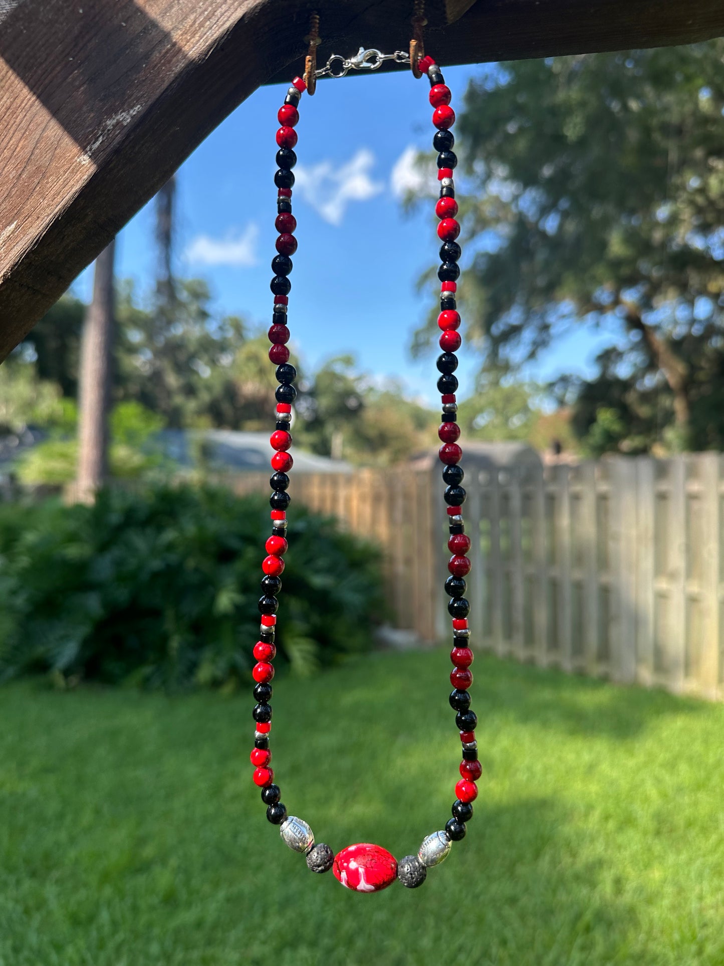 Glory, Glory Beaded Necklace