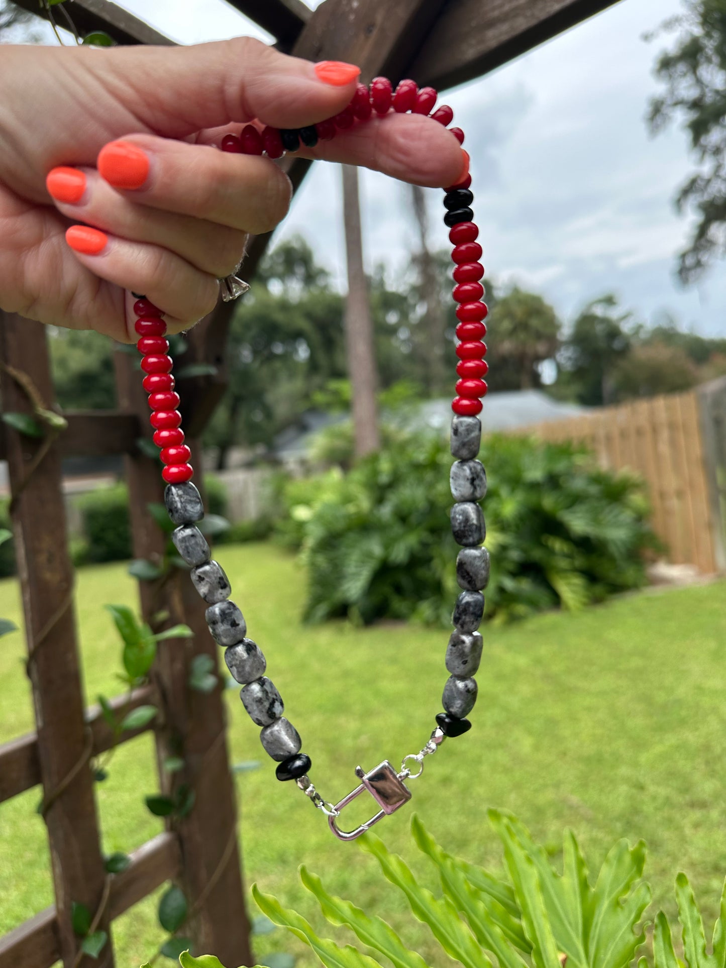 Athens Beaded Necklace