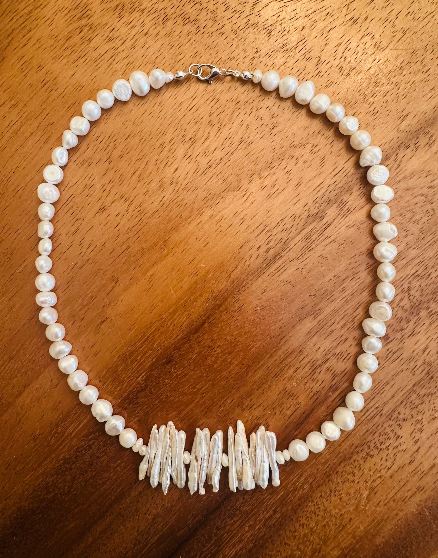 Pearl Point Necklace