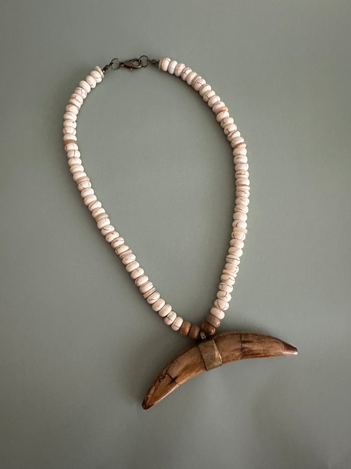 Bull River Tusk Necklace