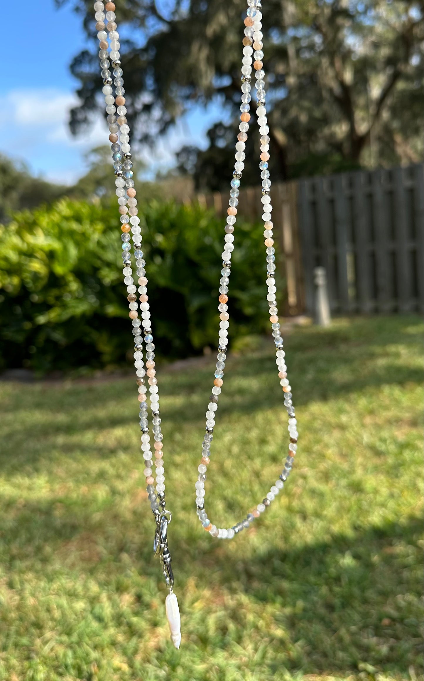 Moonshadow Strand Isle Wrap Necklace