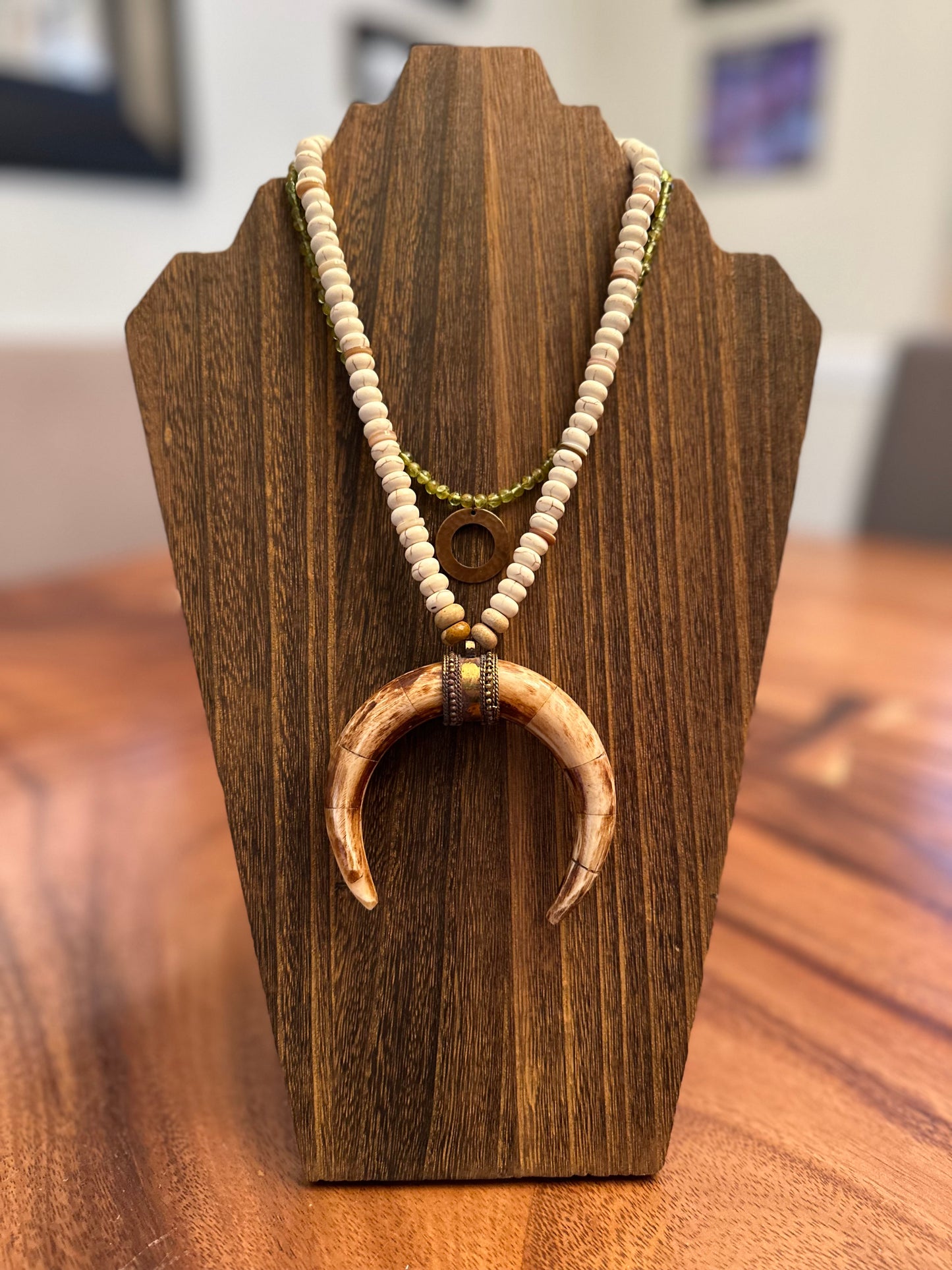 Bull River Crescent Necklace
