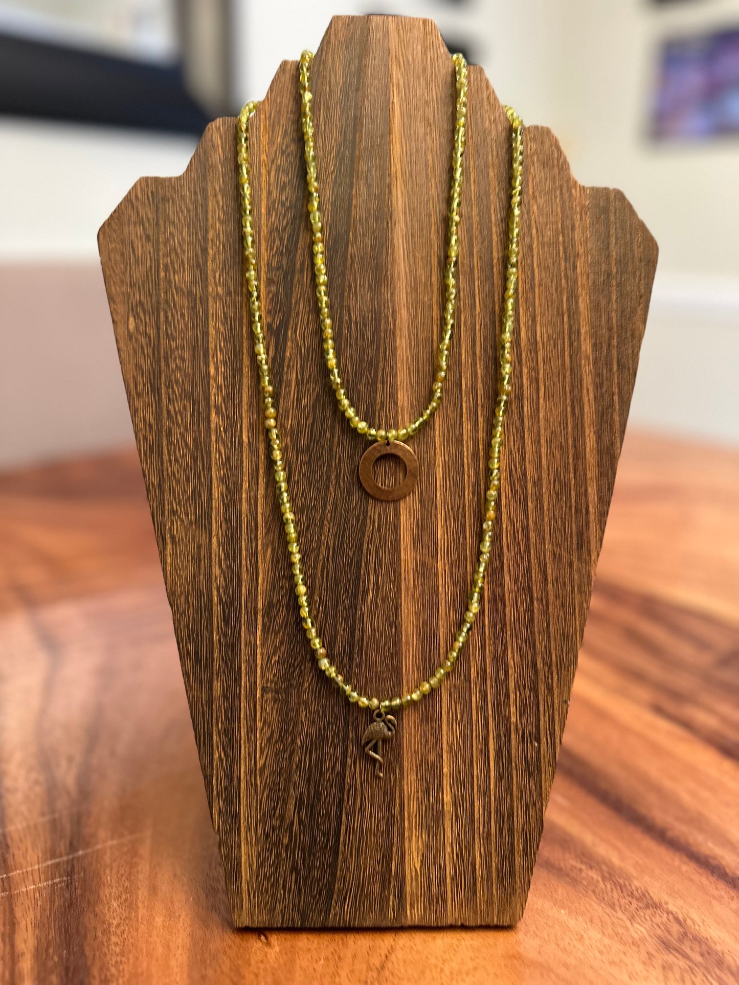 Marsh Heron Necklace