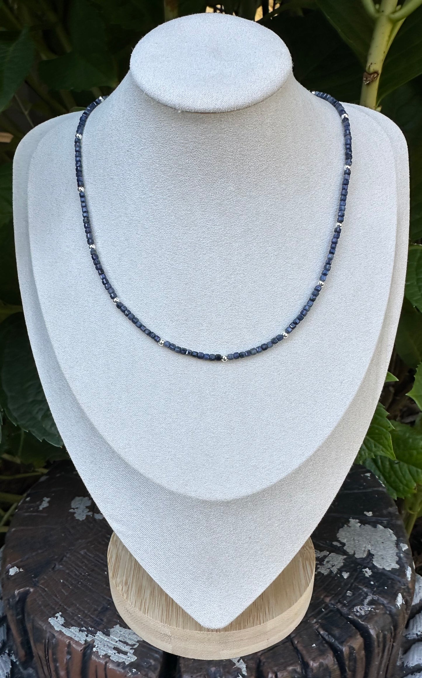 Tide Line — Sapphire Necklace