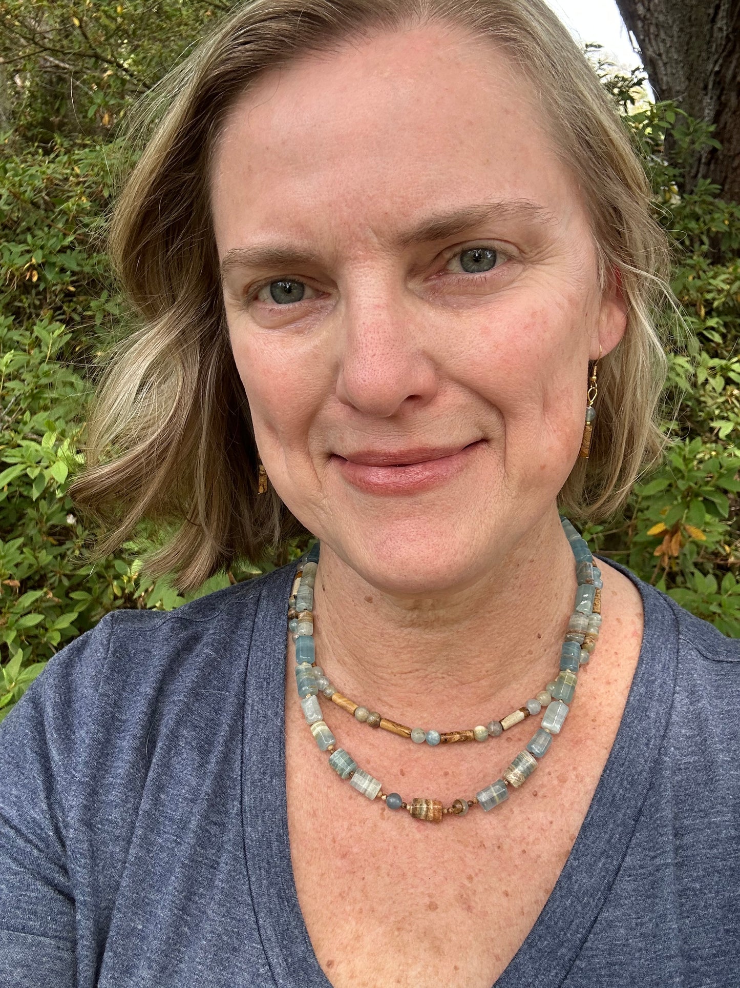 Stillwater Strand Channel Necklace
