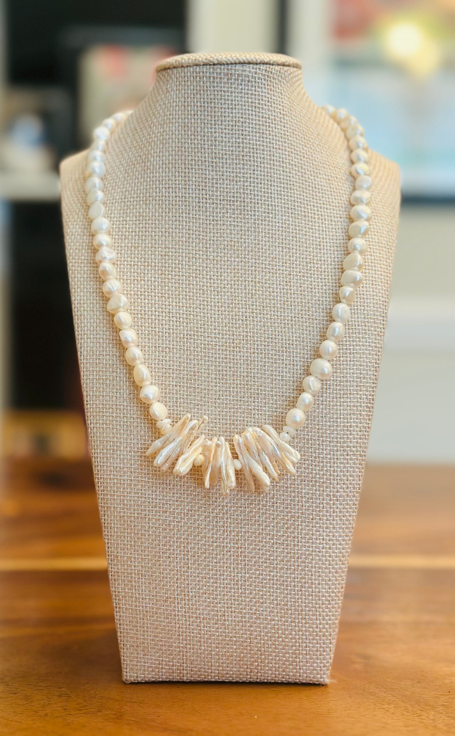 Pearl Point Necklace