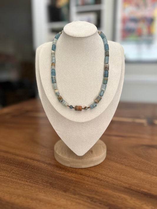Stillwater Strand Channel Necklace