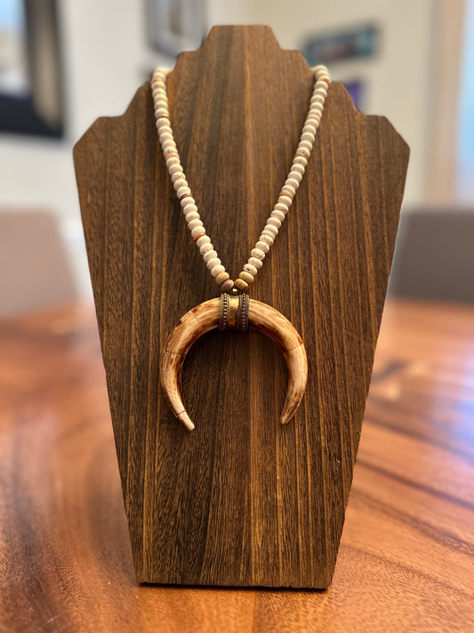 Bull River Crescent Necklace