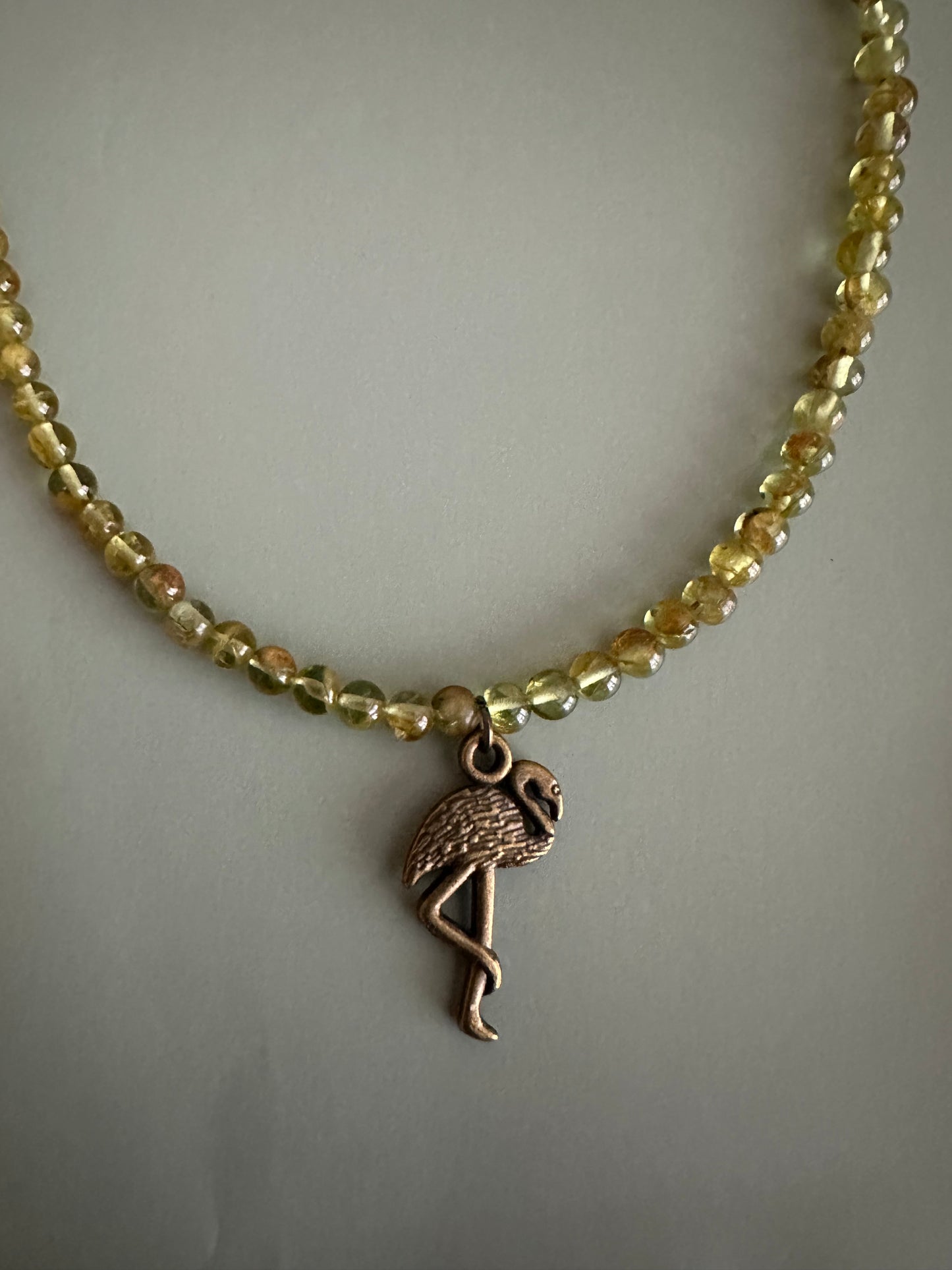 Marsh Heron Necklace
