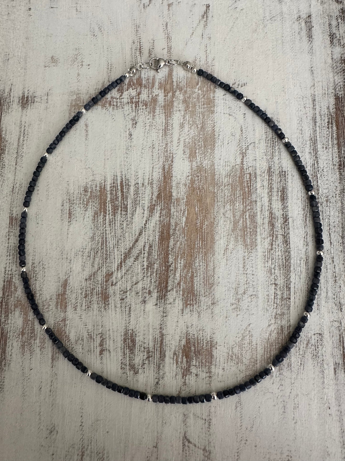 Tide Line — Sapphire Necklace