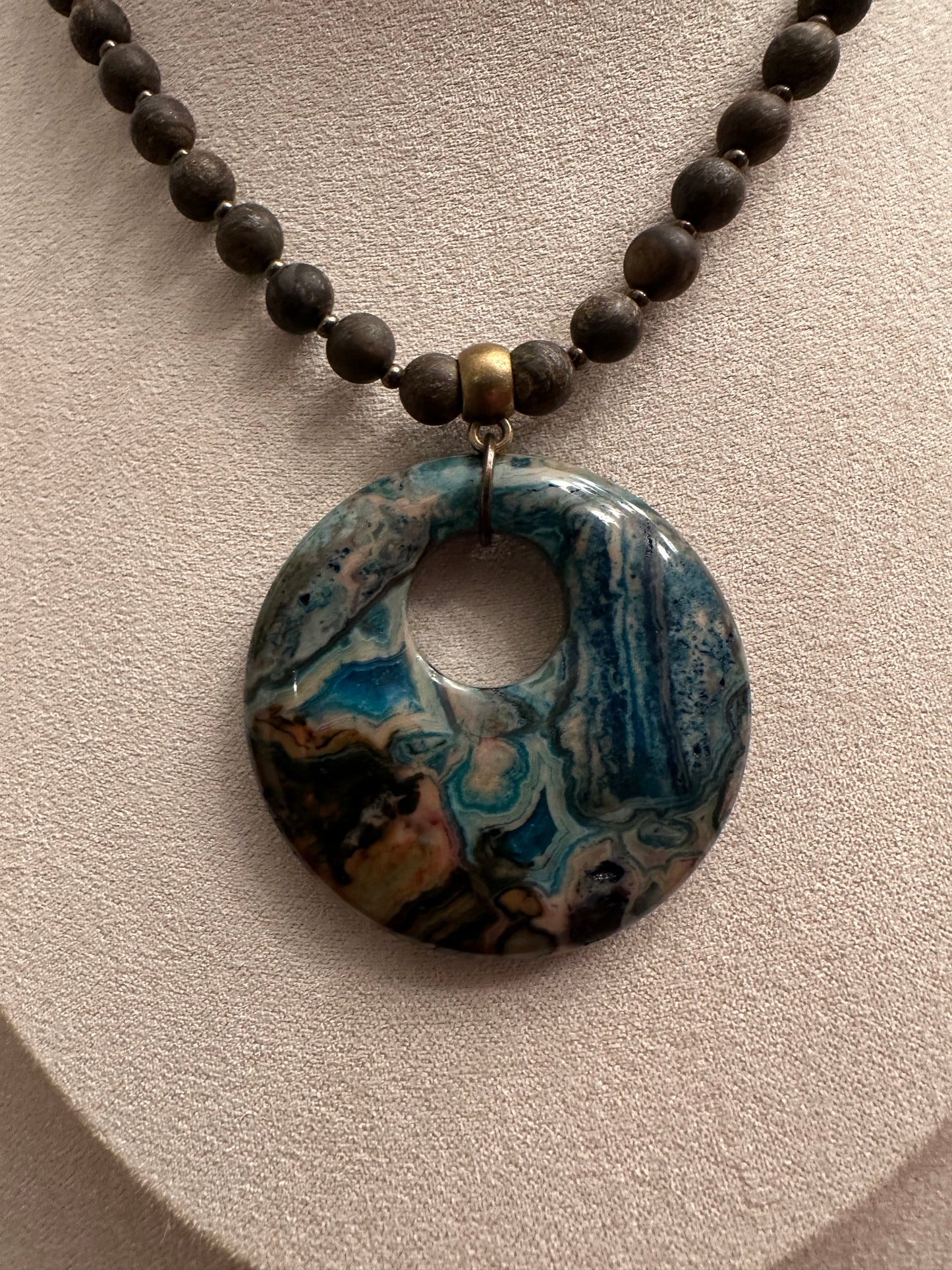 Blue Heron’s Path Necklace