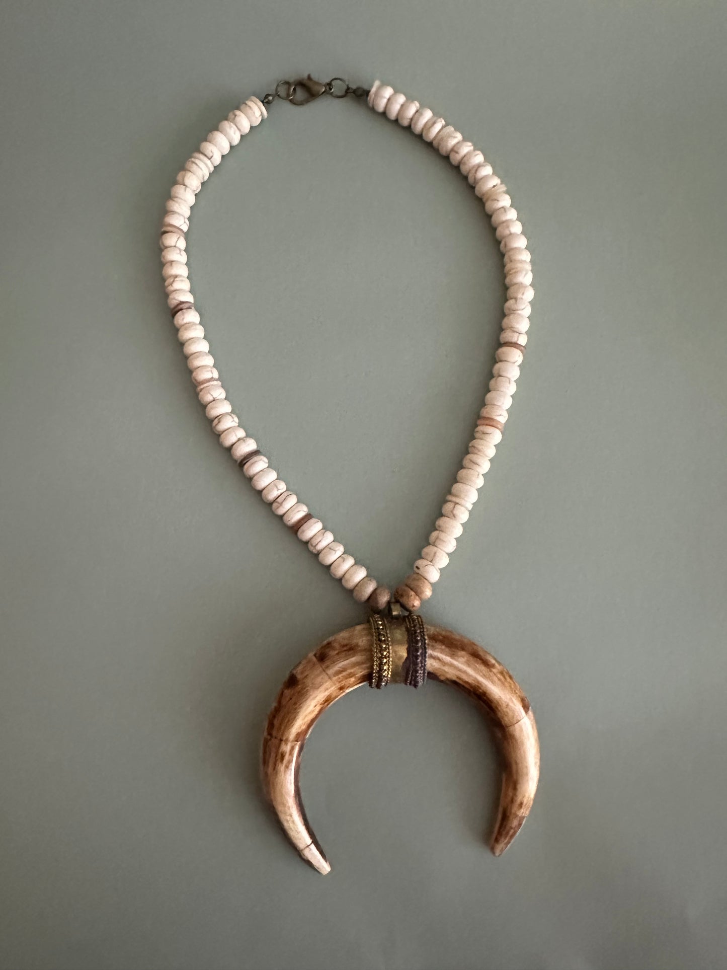 Bull River Crescent Necklace