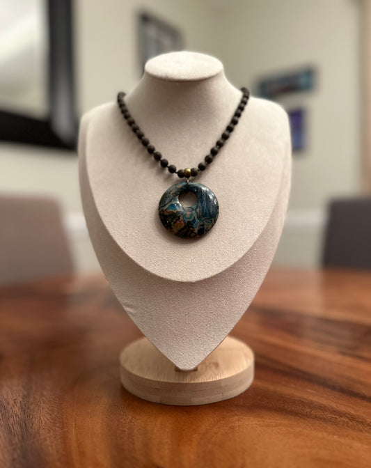 Blue Heron’s Path Necklace