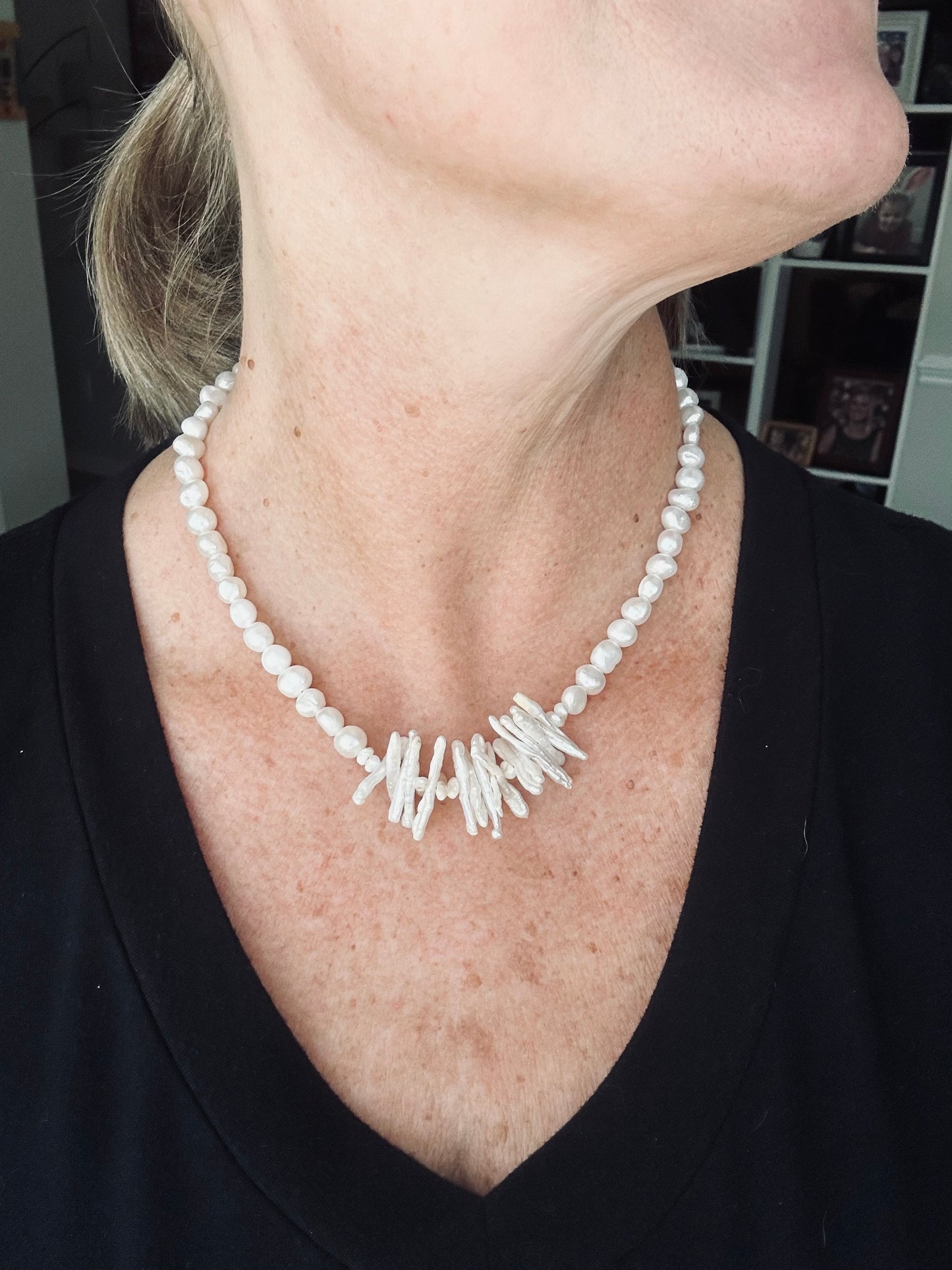 Pearl Point Necklace