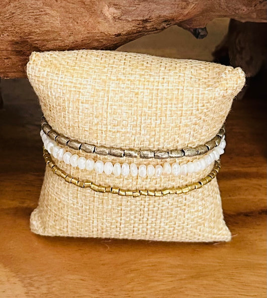 Salt Air Bracelet Cluster