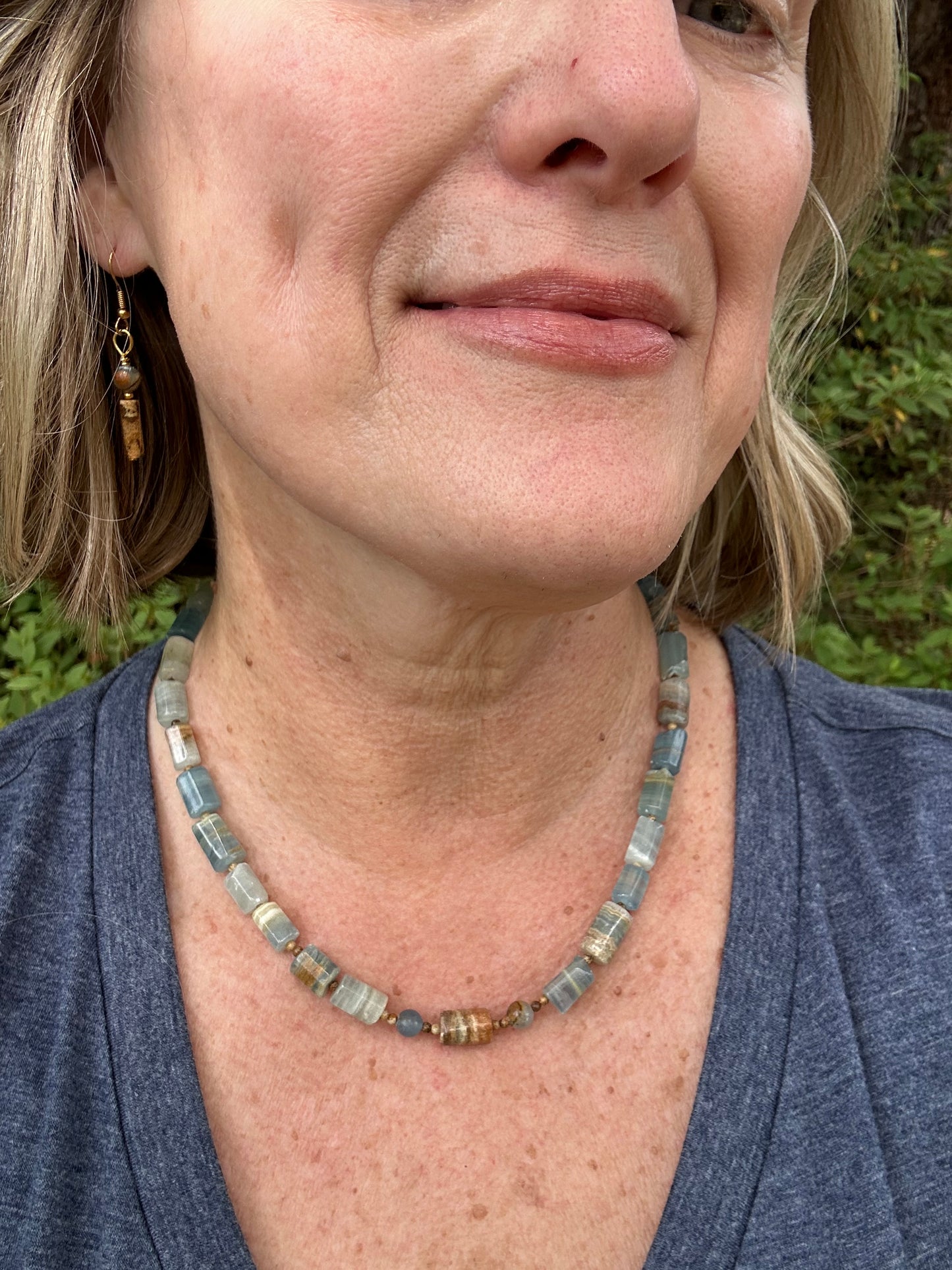 Stillwater Strand Channel Necklace