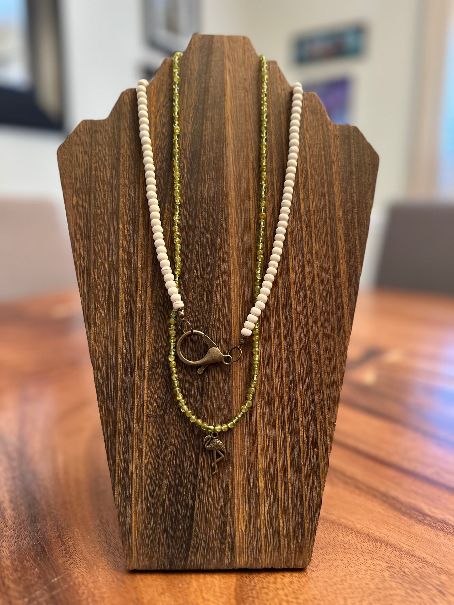 Marsh Heron Necklace