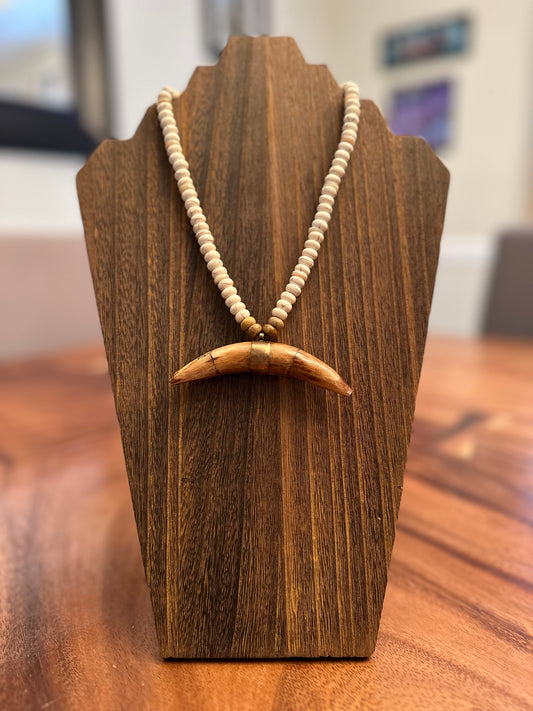 Bull River Tusk Necklace
