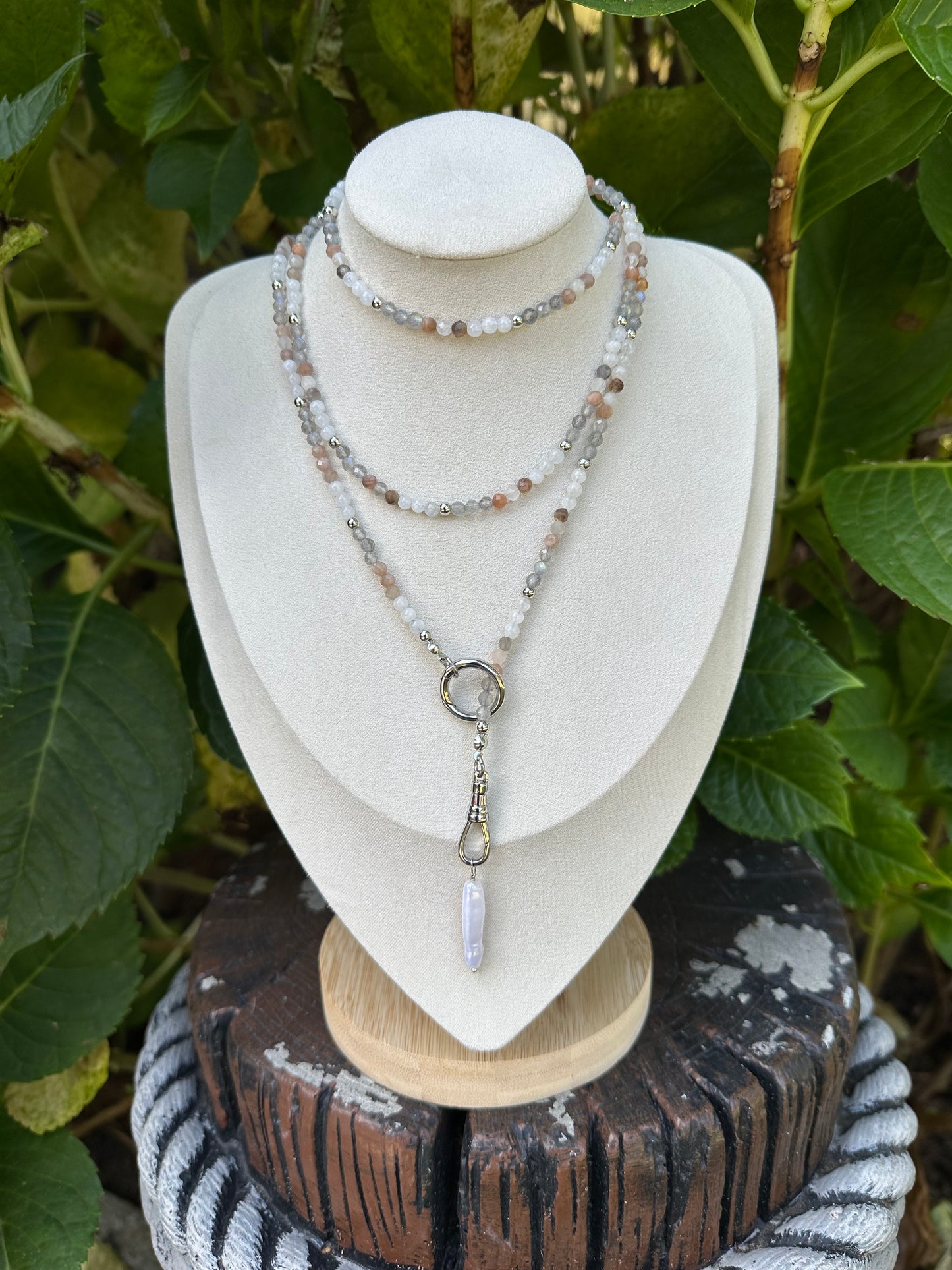Moonshadow Strand Isle Wrap Necklace