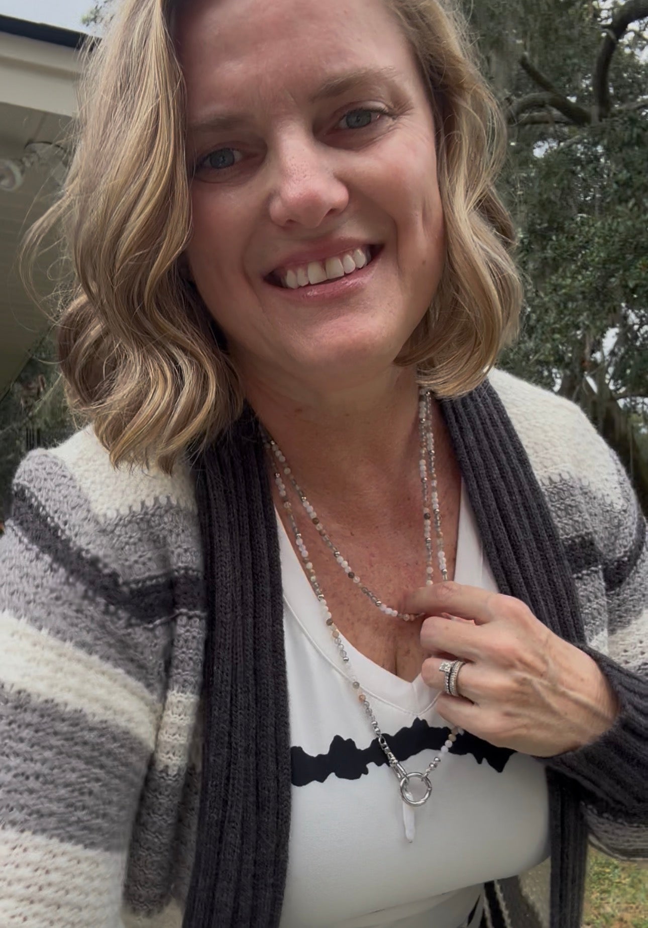 Moonshadow Strand Isle Wrap Necklace