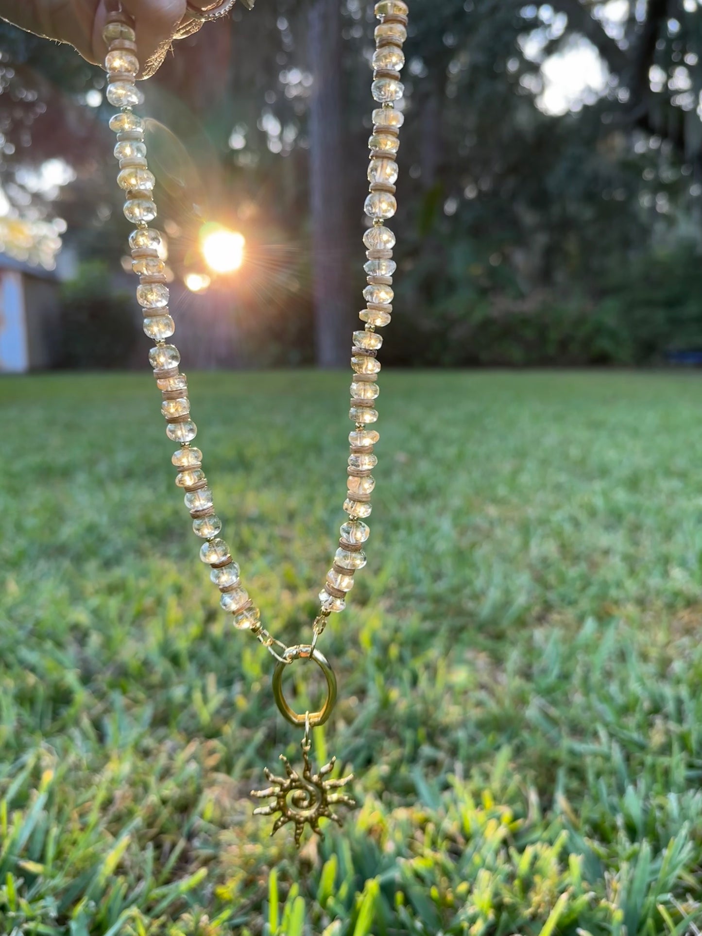 Sol Drift Beaded Necklace