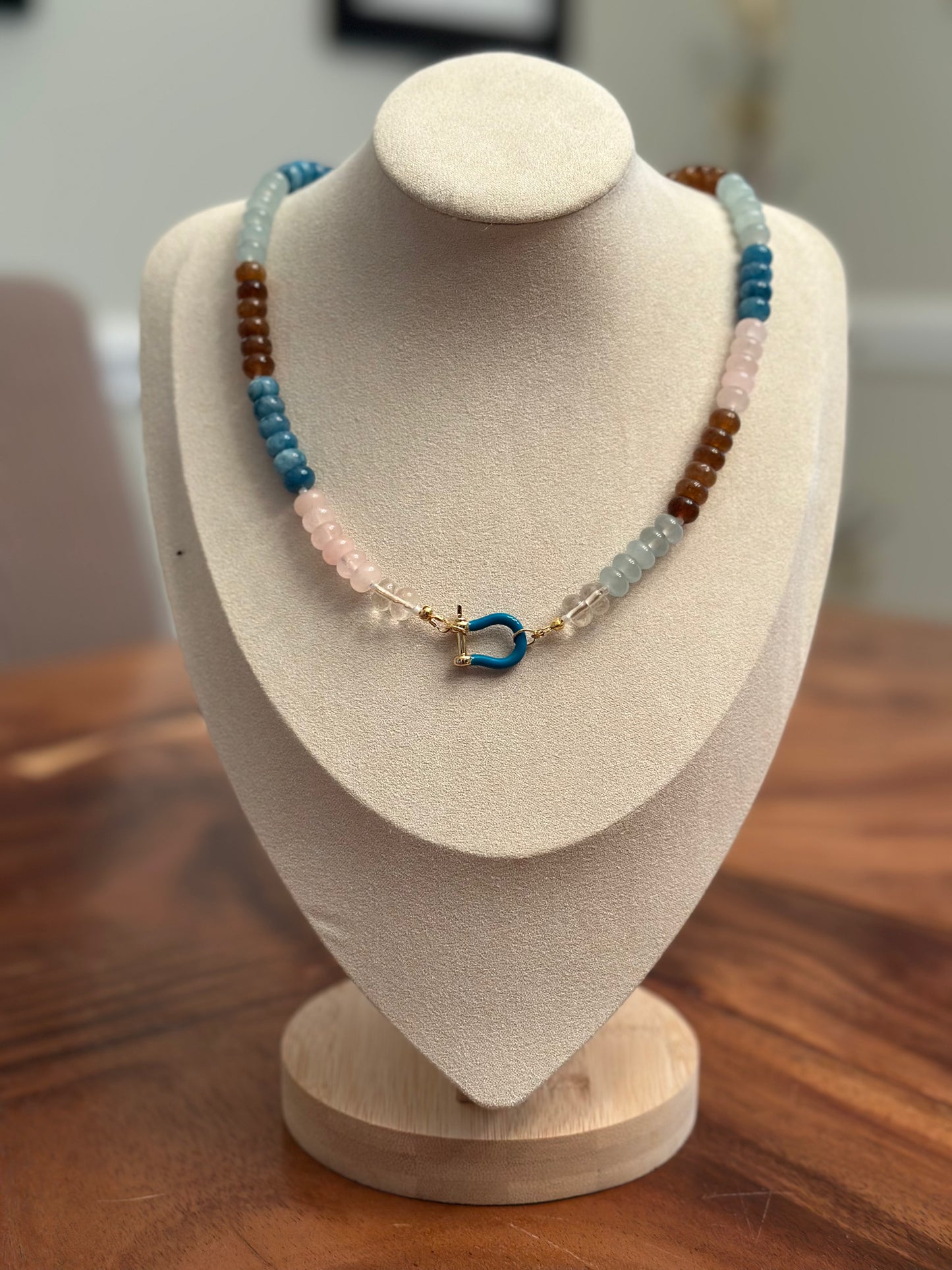 Cozy Sweater Beaded Necklace