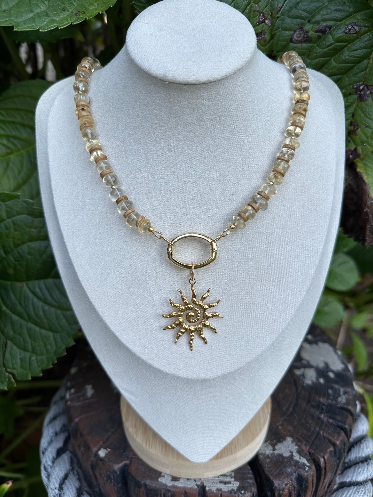 Sol Drift Beaded Necklace