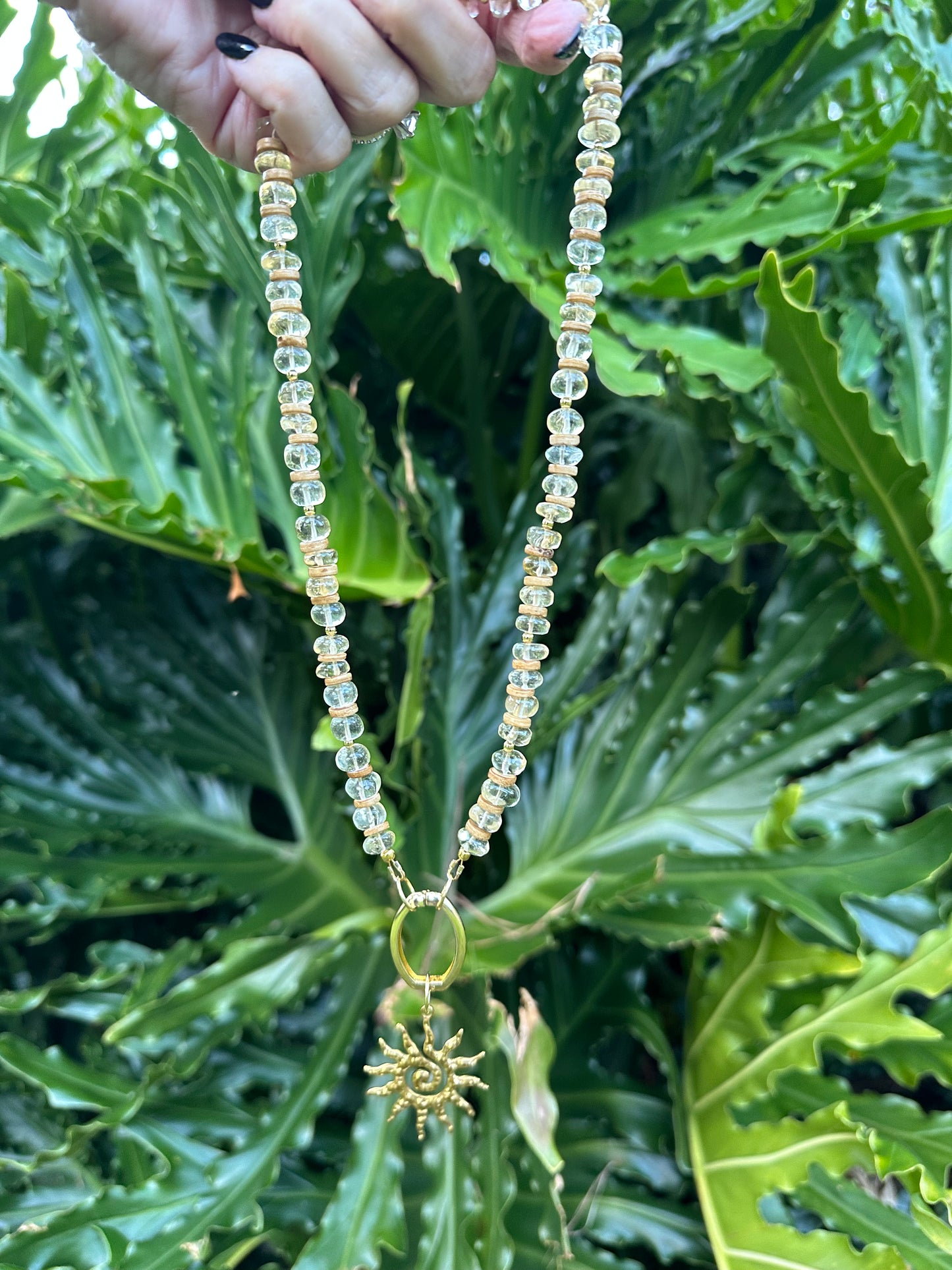 Sol Drift Beaded Necklace