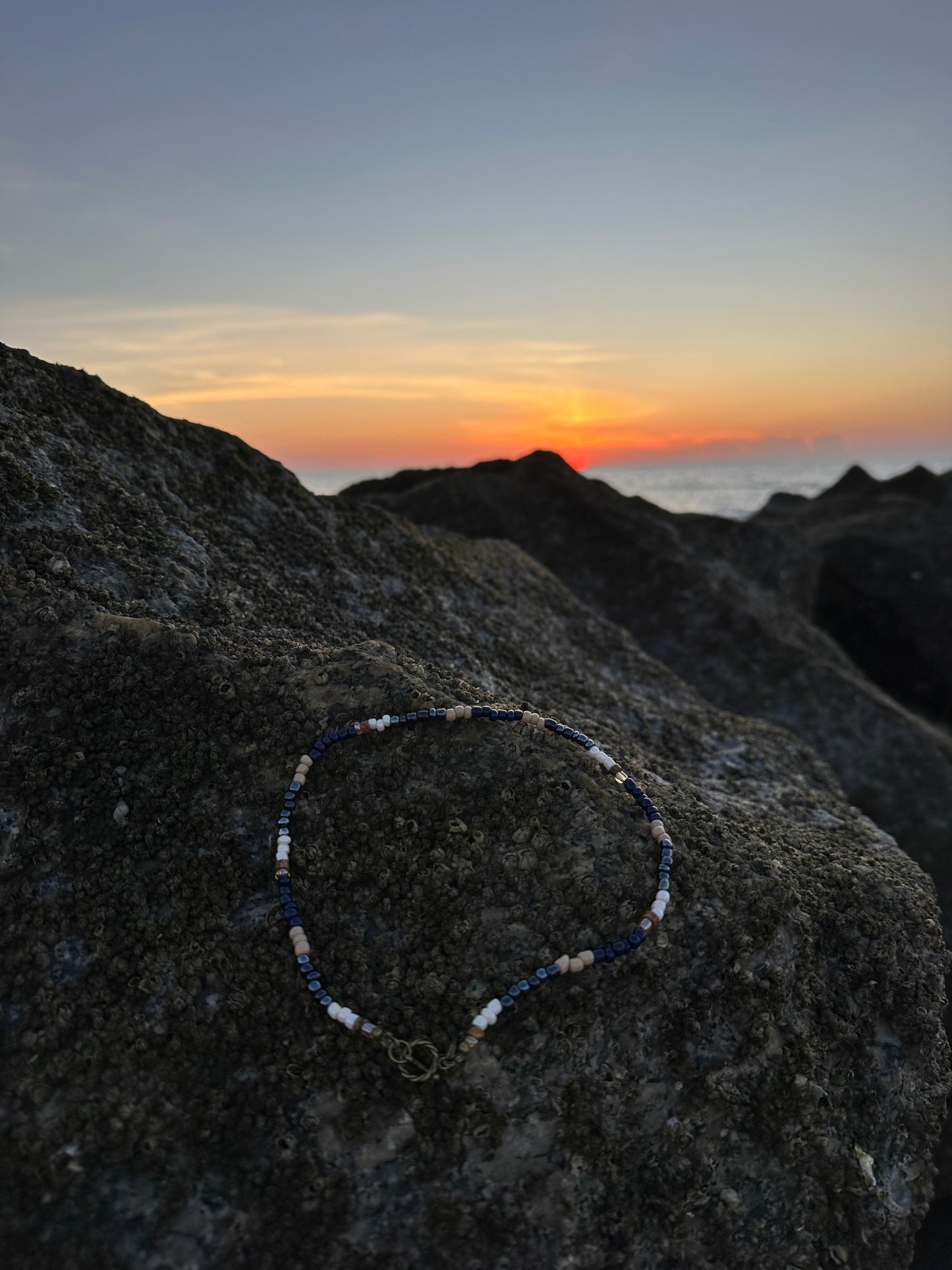 Denim Drift Beach Coastal Choker
