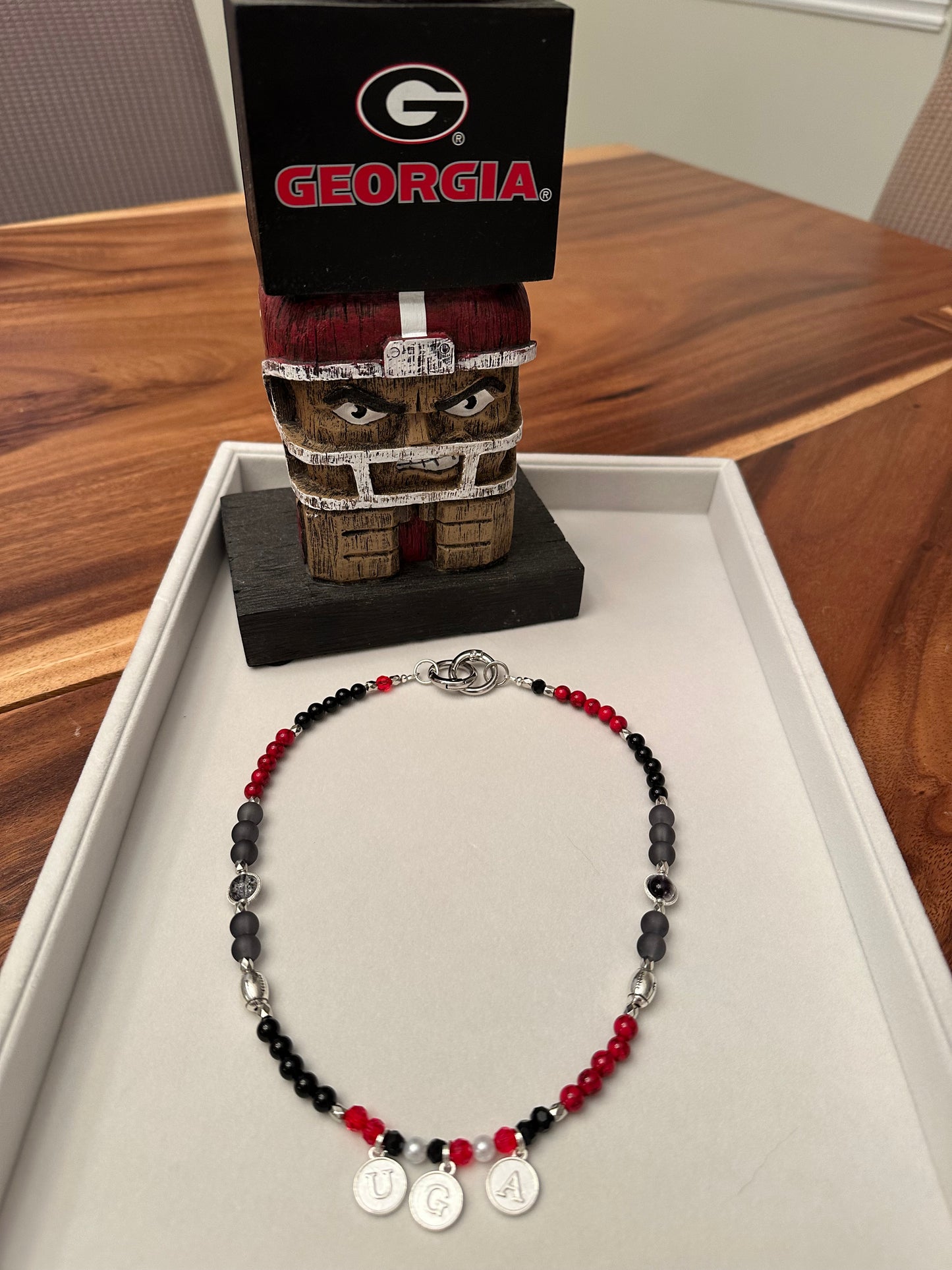 UGA Beaded Necklace