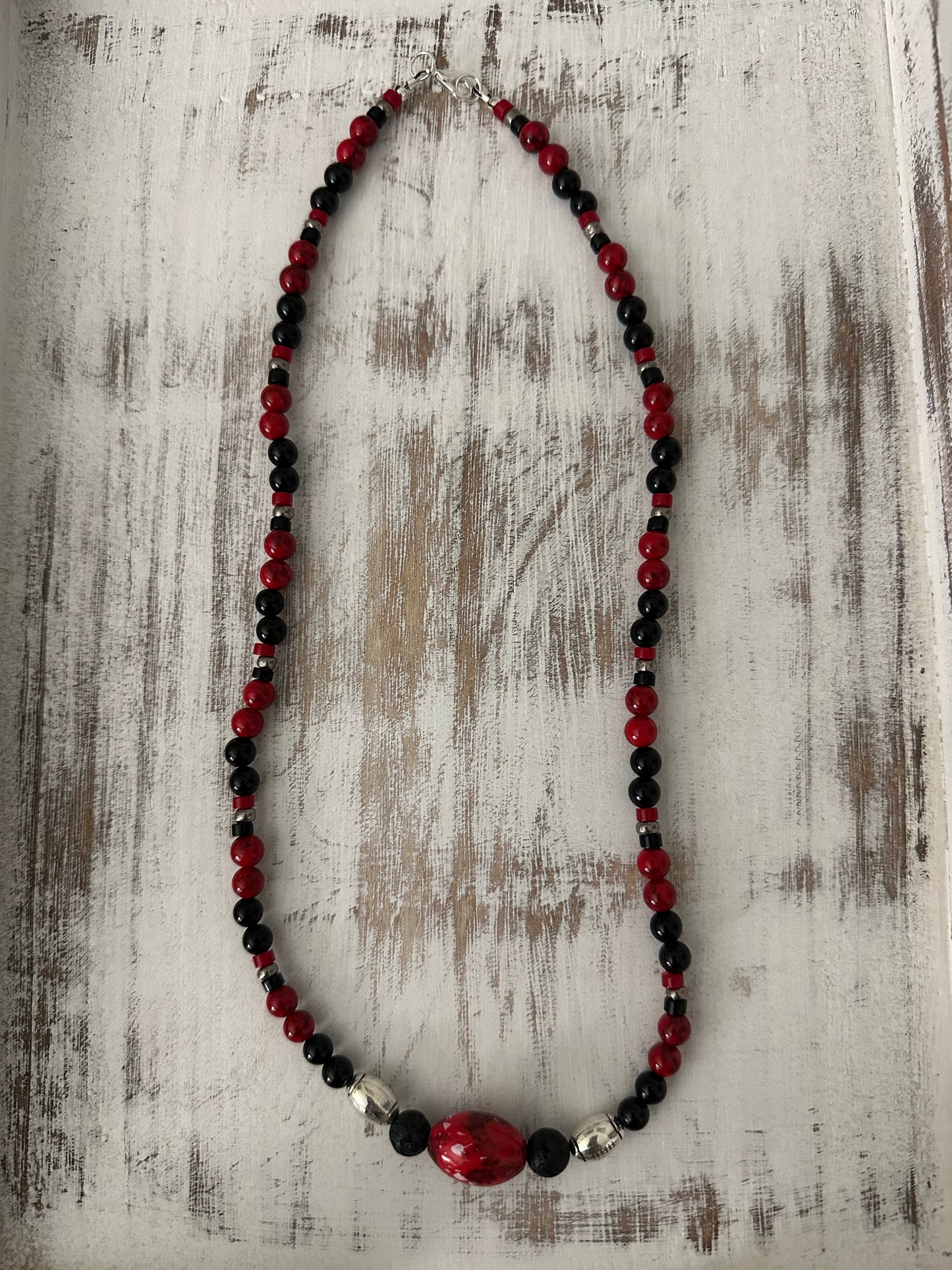 Glory, Glory Beaded Necklace