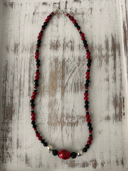 Glory, Glory Beaded Necklace
